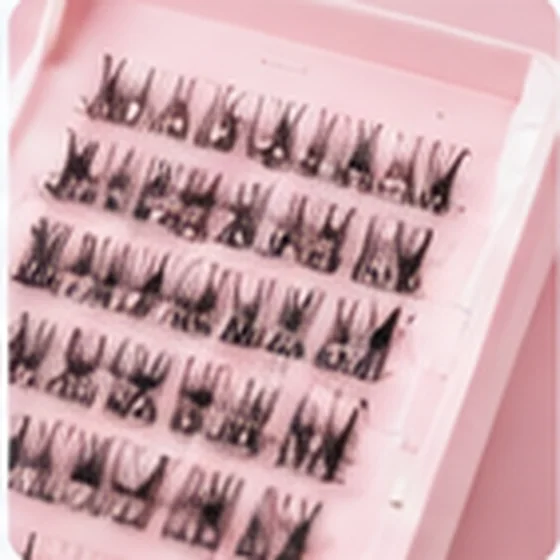 Lash styles and curl references, illustration